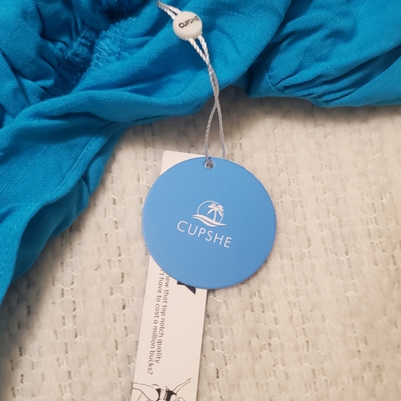 NWT turquoise dress medium - Picture 3 of 3